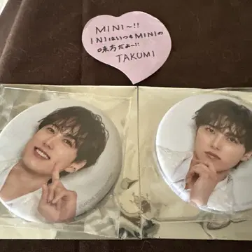 INI XQUARE MASTERPIECE 캔 배지 오자키 타쿠미