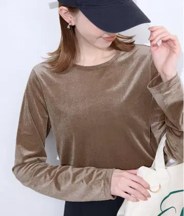 SLOBE IENA 벨로아 트리코 풀오버