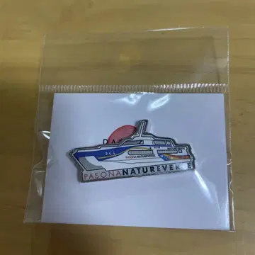 새상품 오사카 만박 파소나 핀 배지