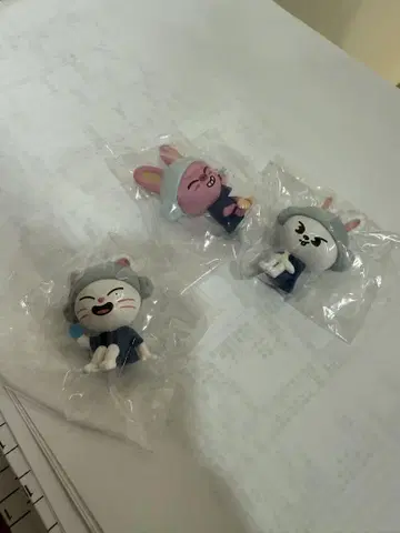 스키즈 가챠가챠 지니렛과 돼끼와 리비트 3체 세트