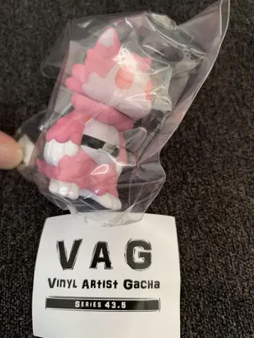Vinyl Artist Gacha 시리즈 43.5 핑크 늑대군