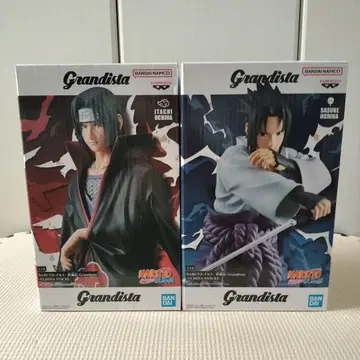NARUTO Grandista 이타치 사스케 피규어 2체 세트[미개봉]