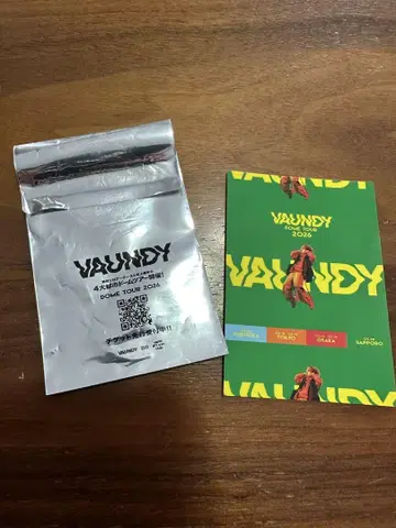 VAUNDY 2026 돔 투어 스티커