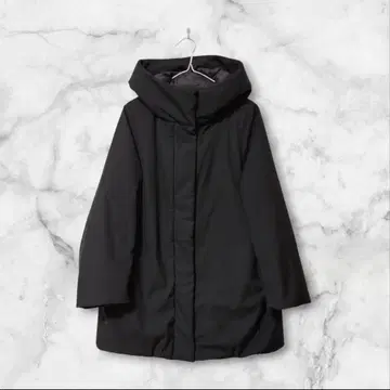 유니클로 하이브리드 다운 숏코트 블랙 S