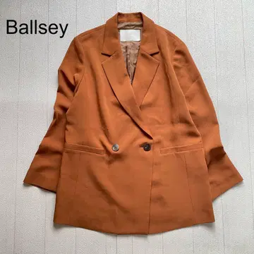 Ballsey 드라이라치네 더블 브레스트 자켓 카멜 36