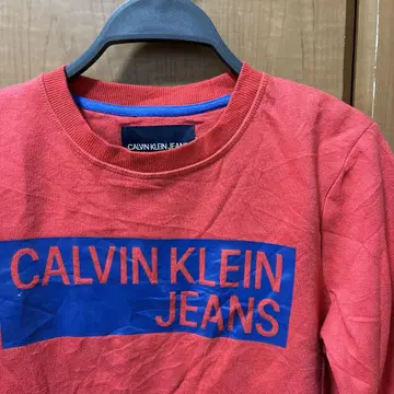 CALVIN KLEIN JEANS 트레이닝복 레드