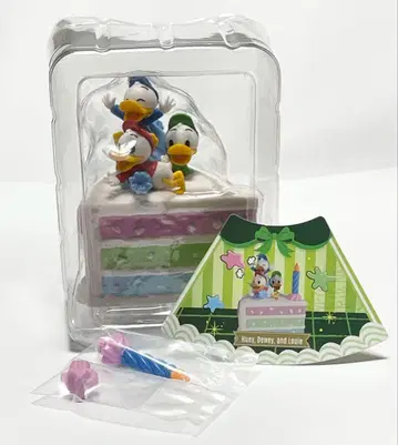 도널드 덕 90 서프라이즈 케이크 피규어 휴이 듀이 루이