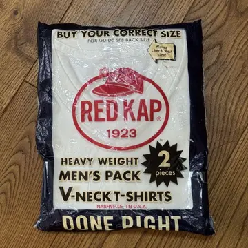 RED KAP 팩 티셔츠 V넥