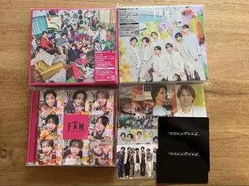 timelesz FAM 앨범 3종 세트 (DVD)