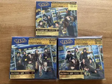 SixTONES GOLD 앨범 3 세트 (DVD)
