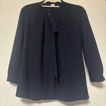 [ THE SUIT COMPANY ] 네이비 블라우스 36