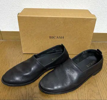 BICASH 크레이프솔 가죽 에스파드리유