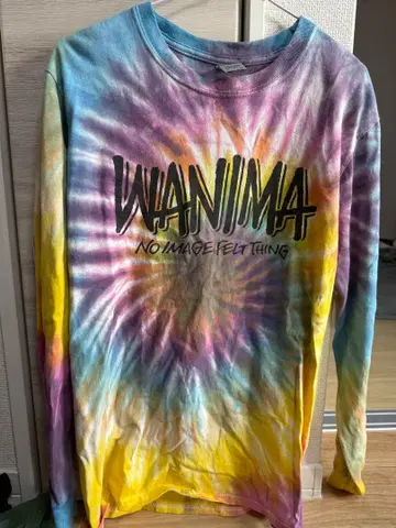 WANIMA COMINATCHA!! 타이다이 긴팔 T셔츠 S 사이즈