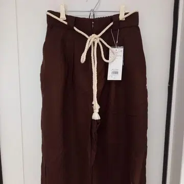 AZUL BY MOUSSY 브라운 캐주얼 팬츠 와이드 팬츠