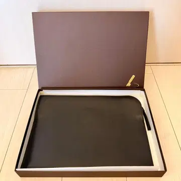츠치야 가방 블랙 누메 슬림 케이스
