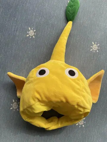 노랑 피크민 변신 모자