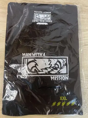 MAN WITH A MISSION ITD 투어 롱 T XXL