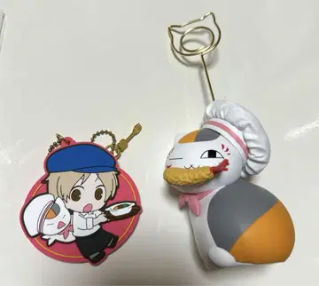 나츠메 우인장 제일복권 러버 체인 메시지 스탠드 냥코 선생님