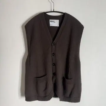 MHL 다크 브라운 베스트 M 사이즈
