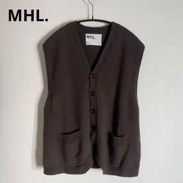 MHL 다크 브라운 베스트 M 사이즈