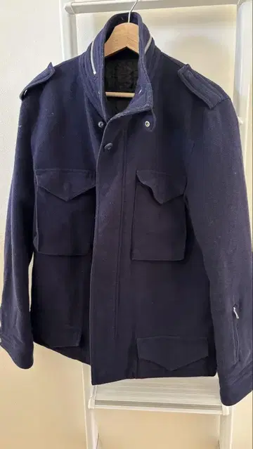 SOPHNET. 네이비 울 자켓