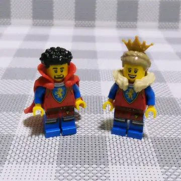 [ 새상품 ] LEGO 미니 피규어 정품 라이온 기사단장 프린세스 세트