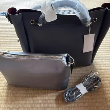 인조 가죽 백 토트백 파우치 포함 donnaruma 경량