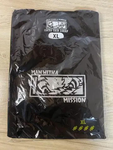 MAN WITH A MISSION ITD 투어 XL 블랙 T셔츠