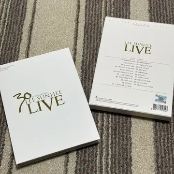 [ 단종/레어 ] 이소니 30주년 LIVE CD