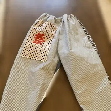 핸드메이드 골동품 시장 벌룬 팬츠 감물 들들 몬페