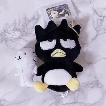 배드마츠마루 굿하나마루 페어 참 봉제 인형 마스코트 키링