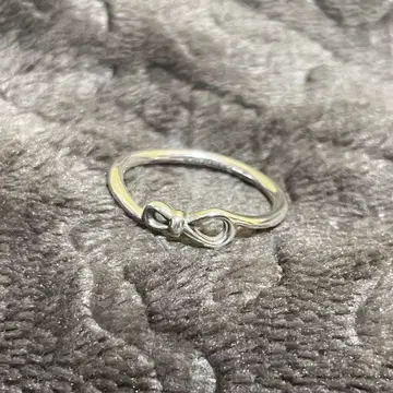 PANDORA 인피니티 노트 925 스털링 실버 반지