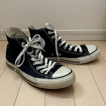 컨버스 올스타 블랙 하이컷 스니커즈 8