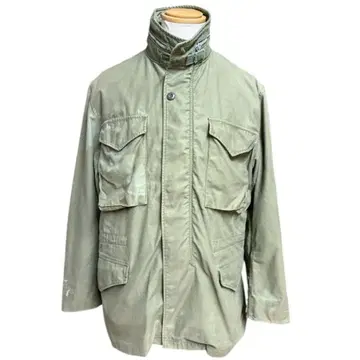 60s 미군 실물 M-65 2nd 알루미늄 지퍼 필드 자켓