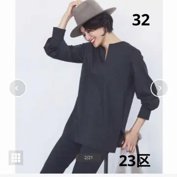 23구 [세탁 가능] 블라우스 상의 풀오버 작은 사이즈