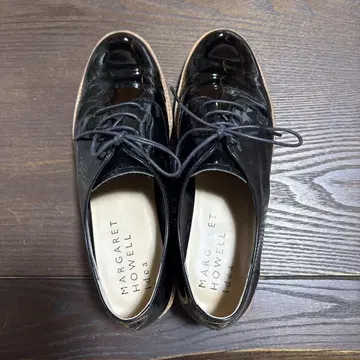 MARGARET HOWELL idea 블랙 로퍼 23.5cm