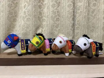 서러브레드 컬렉션 봉제 인형 30종 전 4종 세트 [미사용품]