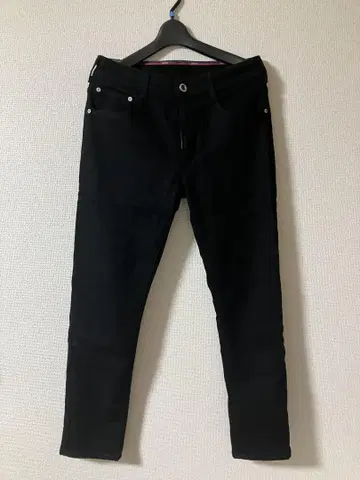 에드윈 저지즈 슬림 테이퍼트 데님 팬츠 블랙
