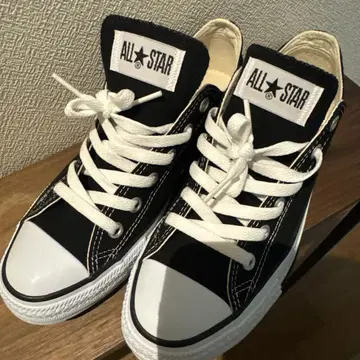 ALL STAR 블랙 하이컷 스니커즈