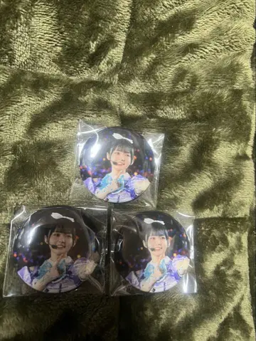 Aqours Documentary 스와 나나카 캔뱃지 3종 세트