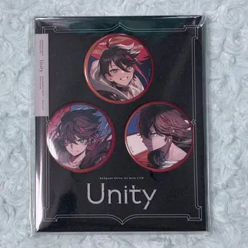니지산지 사에구사 아키나 Unity BluRay 럭셔리판 혜택 캔뱃지
