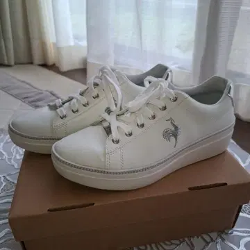 le coq sportif 화이트 스니커즈