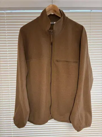 UNIQLO U 플리스 자켓 L 브라운