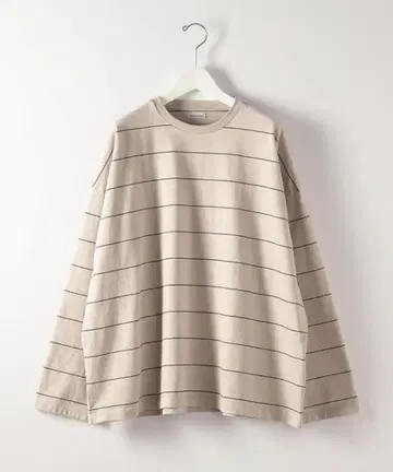 Steven Alan DTM BORDER LONG SLEEVE TEE S