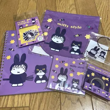 미피 스타일 마녀 미피 6종 세트 블록 메모 마스킹 테이프