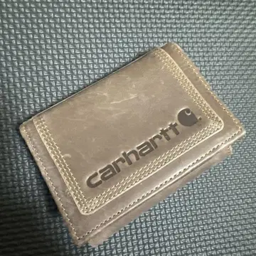 carhartt 브라운 3단 폴더형 지갑
