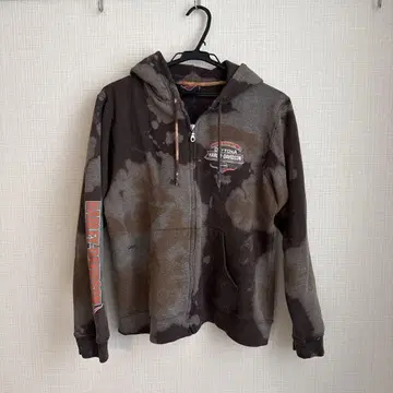 Harley-Davidson 스플래터 패턴 후드티