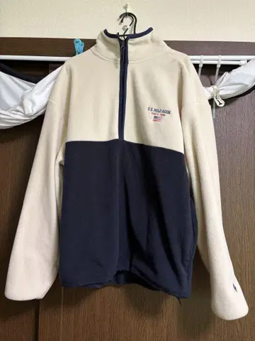 [ 단종 모델 ] U.S. POLO ASSN. 하프 지퍼 플리스