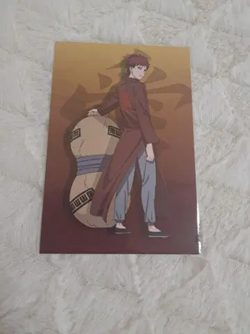 NARUTO 가아라 중국 대만 NARUTO전 엽서 한정판