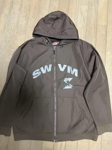 SUBWARE 서브웨어 지퍼 후드티 아치 로고